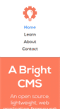 Mobile Screenshot of abrightcms.com